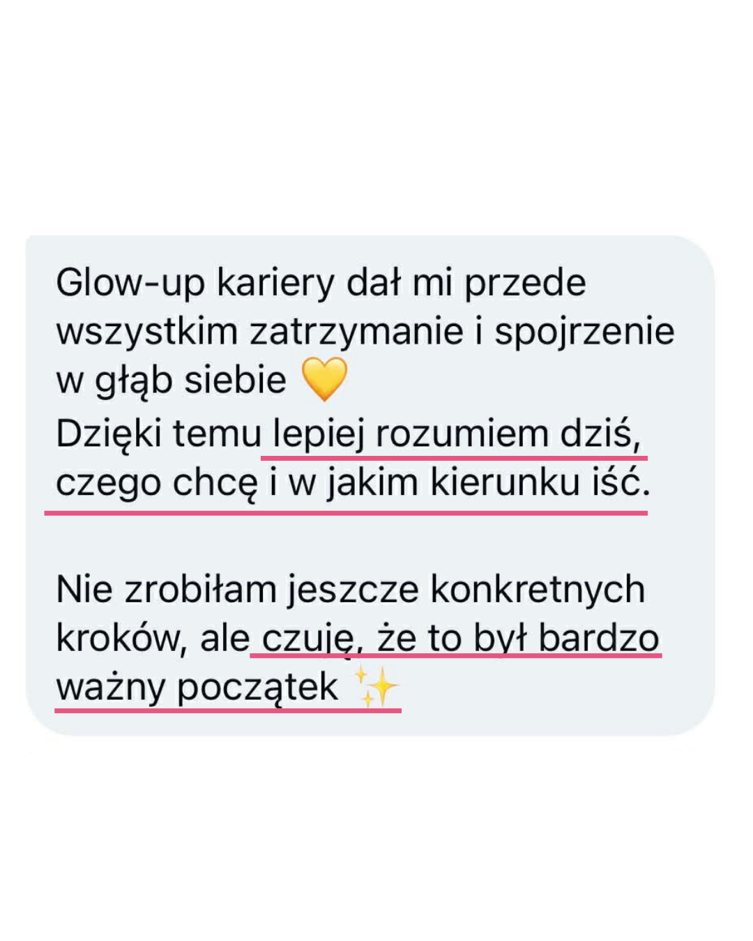 Opinia uczestniczki Jagoda